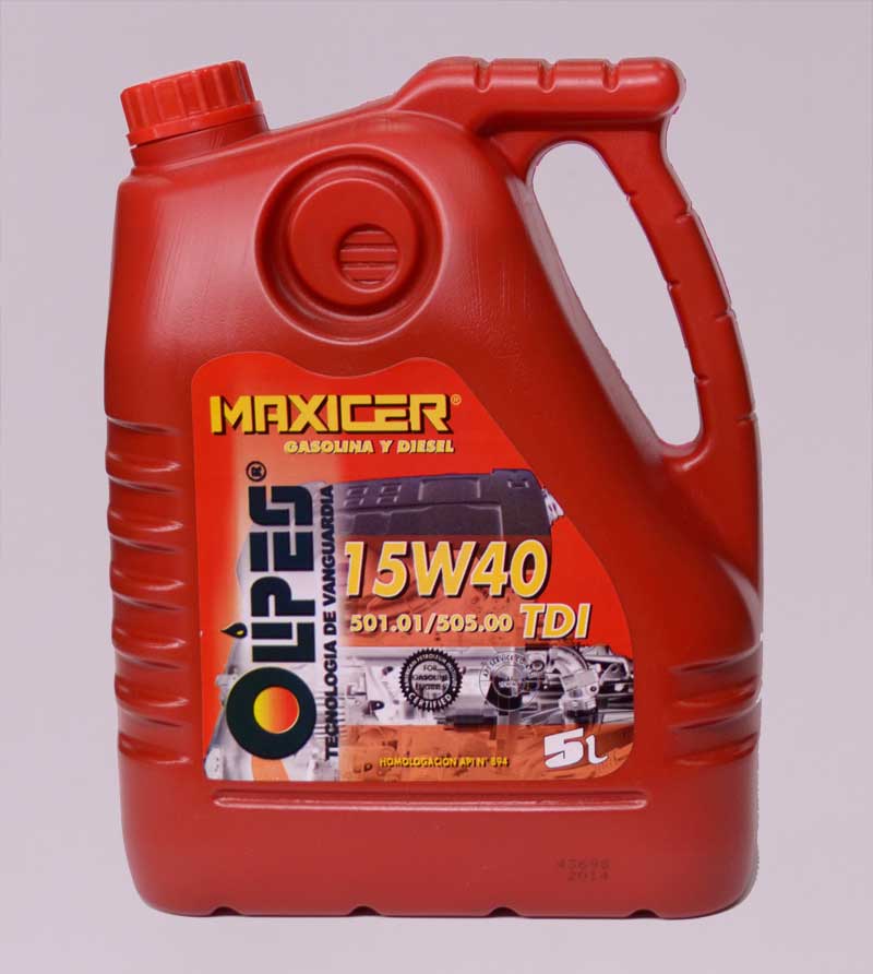 Aceite lubricante Diesel 15x40 - 15.50€